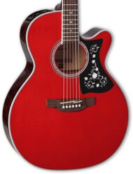 Folk guitar Takamine GN75CE-WR - Wine red