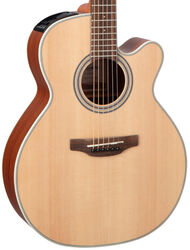 Travel folk guitar Takamine GX31CE - natural satin