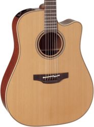 Folk guitar Takamine P3DC Pro Japan - Naturel satin