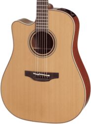 Left-handed folk guitar Takamine P3DCLH Pro Japan Left-hand - Natural satin