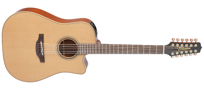 Takamine P3dc-12 Pro Jap Dreadnought Cw 12c Cedre Sapele Ct4bii - Naturel - Electro acoustic guitar - Variation 2