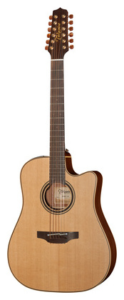 Takamine P3dc-12 Pro Jap Dreadnought Cw 12c Cedre Sapele Ct4bii - Naturel - Electro acoustic guitar - Variation 1