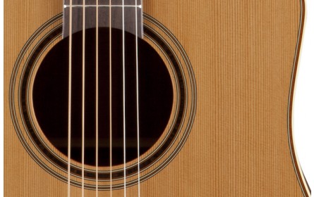 Takamine P3dc Pro Japan Dreadnought Cw Cedre Sapele - Naturel Satin - Electro acoustic guitar - Variation 2