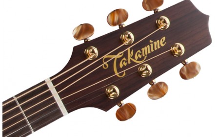 Takamine P3dc Pro Japan Dreadnought Cw Cedre Sapele - Naturel Satin - Electro acoustic guitar - Variation 3