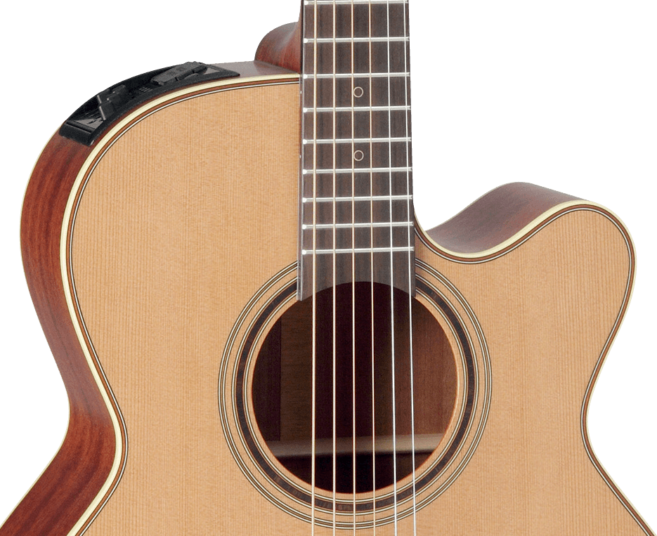 Takamine P3nc Pro Japan Nex Mini Jumbo Cw - Natural Gloss Top - Electro acoustic guitar - Variation 2