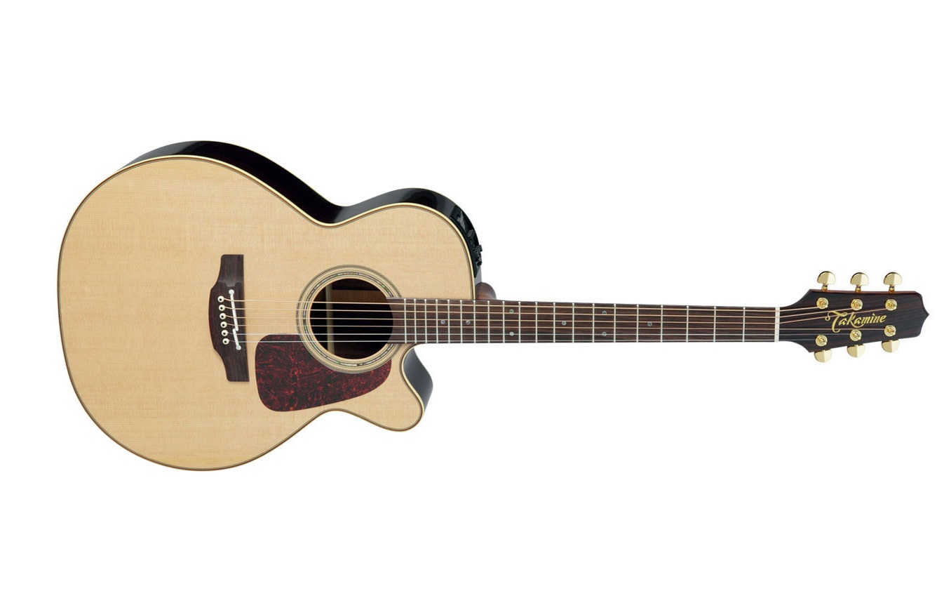 Takamine P5nc Pro Japan Nex Mini Jumbo Cw Epicea Palissandre Ctp3 - Natural Gloss - Electro acoustic guitar - Variation 1