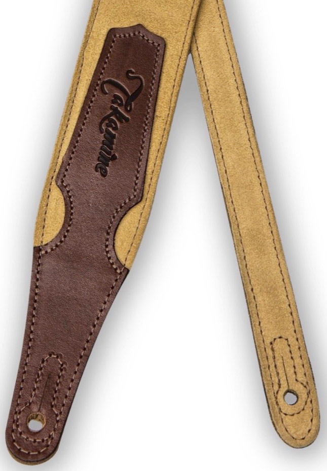 Takamine Suede Leather Guitar Strap 2 Pouces Cuir - Guitar strap - Variation 1