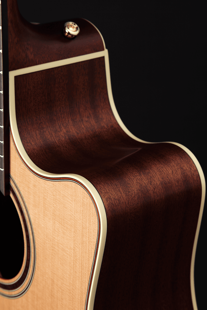 Takamine Tan10c-r Reissue Legacy Dreadnought Cw Cedre Sapele 2016 - Natural Satin - Acoustic guitar & electro - Variation 4