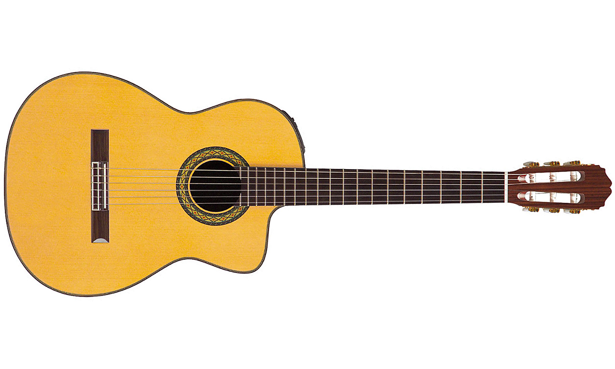 Takamine Th5c Hirade Japon Cw Cedre Palissandre Rw Ctp-3 - Natural Gloss - Classical guitar 4/4 size - Variation 1