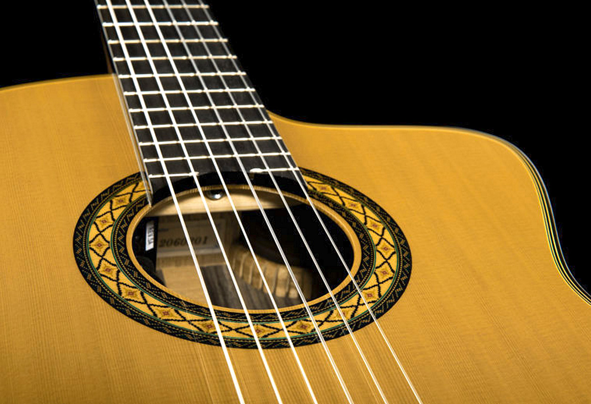 Takamine Th5c Hirade Japon Cw Cedre Palissandre Rw Ctp-3 - Natural Gloss - Classical guitar 4/4 size - Variation 3
