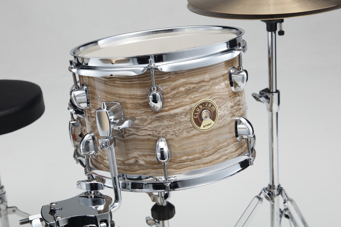 Tama Club-jam - 4 FÛts - Cream Marble Wrap - Jazz drum kit - Variation 1