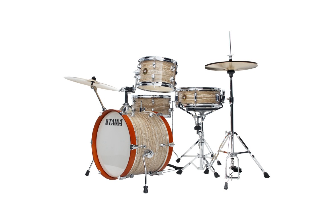 Tama Club-jam - 4 FÛts - Cream Marble Wrap - Jazz drum kit - Variation 6