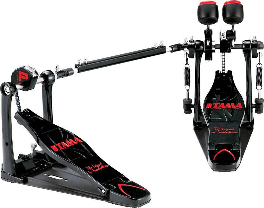 Tama Hp300twbbk  Double  Black Edition - Bass drum pedal - Main picture