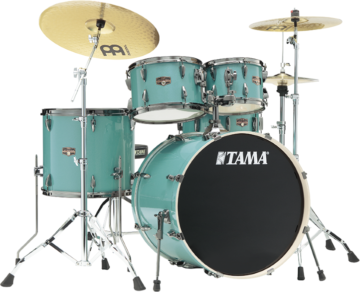 Tama Imperialstar 22'' - 5 FÛts - Sky Blue Mist - Strage drum-kit - Main picture