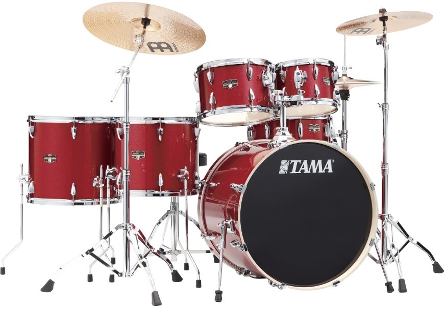 Tama Imperialstar 22'' - 6 FÛts Et + - Burnt Red Mist - Rock drum kit - Main picture