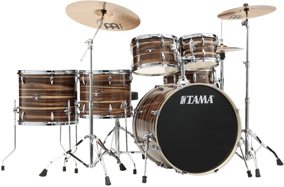 Tama Imperialstar 22'' - 6 FÛts Et + - Coffee Teak Wrap - Rock drum kit - Main picture