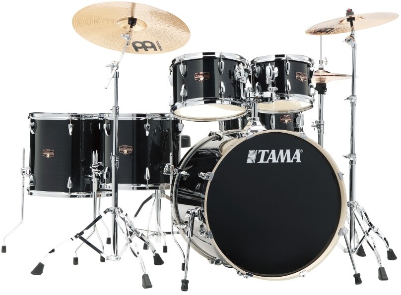 Tama Imperialstar 22'' - 6 FÛts Et + - Hairline Black - Rock drum kit - Main picture