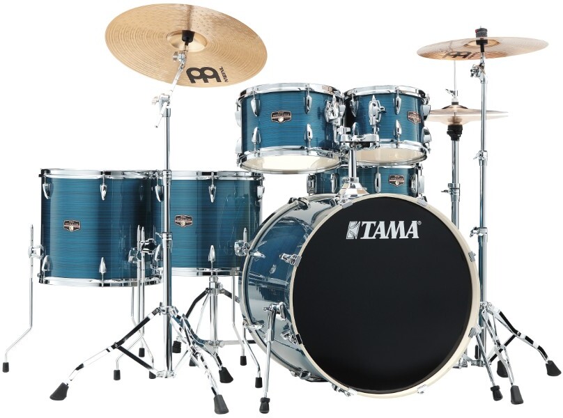 Tama Imperialstar 22'' - 6 FÛts Et + - Hairline Blue - Rock drum kit - Main picture