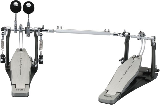 Tama Pedale De Grosse Caisse Double Dyna-sync Gaucher - Bass drum pedal - Main picture