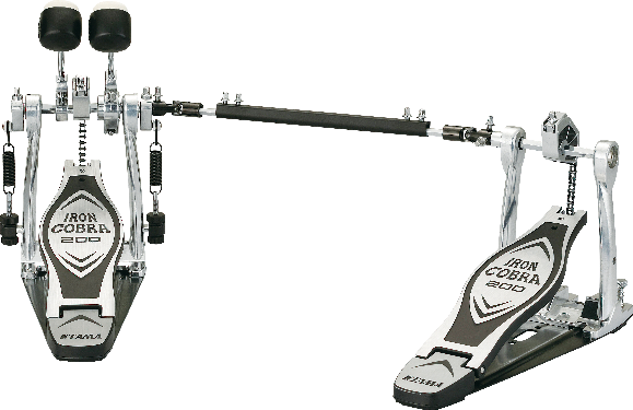 Tama Pedale De Grosse Caisse Double Iron Cobra 200 Gaucher - Bass drum pedal - Main picture