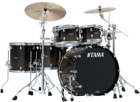 Tama Starclassic Kit 5 Futs Walnut Birch - Transparent Mocha Fade - Fusion drum kit - Main picture