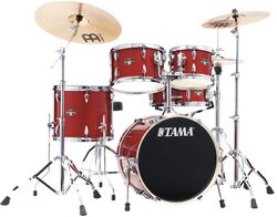 Standard drum kit Tama Imperialstar 18'' - 5 shells - Burn red mist