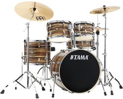 Standard drum kit Tama Imperialstar 20'' - 5 futs - Coffee teak wrap