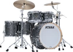 Fusion drum kit Tama STARCLASSIC KIT 4 FUTS WALNUT BIRCH - Charcoal onyx