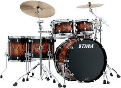 Standard drum kit Tama WBS52RZS-MBR STARCLASSIC WALNUT BIRCH 22 - 5 shells - Molten brown burst