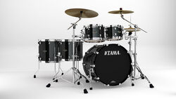 Standard drum kit Tama WBS52RZS-PBK STARCLASSIC WALNUT BIRCH 22 - Piano black