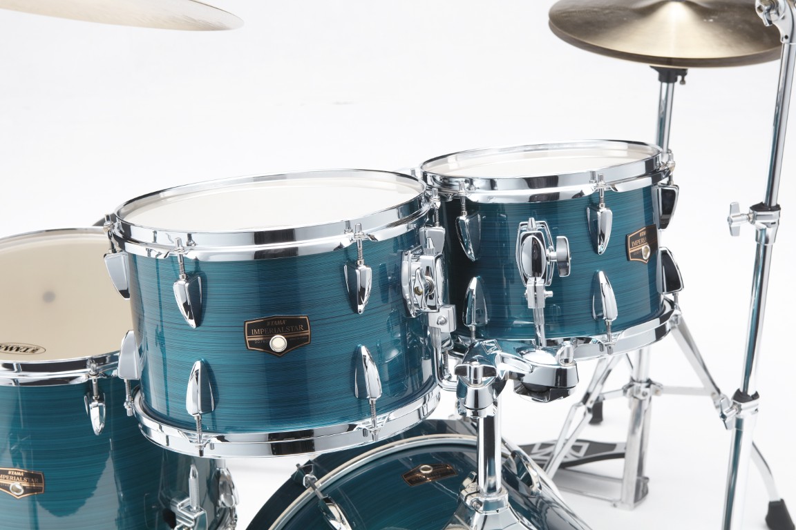 Tama Imperialstar 18'' - 5 FÛts - Hairline Blue - Jazz drum kit - Variation 1