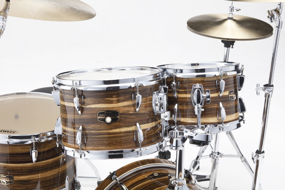 Tama Imperialstar 18'' - 5 FÛts - Coffee Teak Wrap - Jazz drum kit - Variation 1