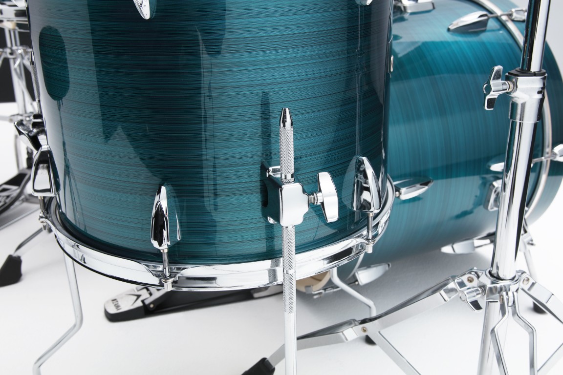 Tama Imperialstar 18'' - 5 FÛts - Hairline Blue - Jazz drum kit - Variation 4