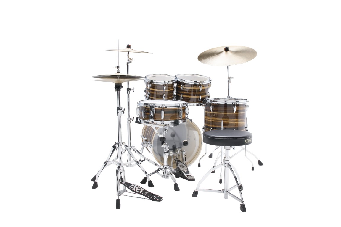 Tama Imperialstar 18'' - 5 FÛts - Coffee Teak Wrap - Jazz drum kit - Variation 5