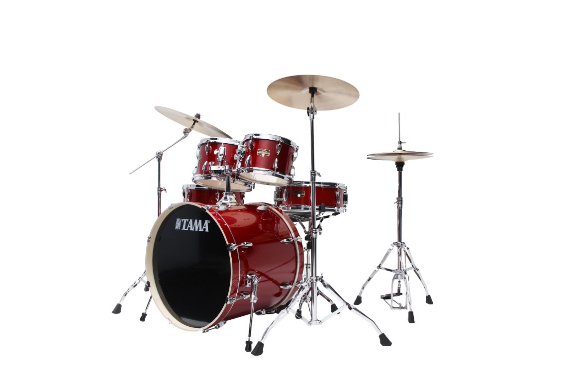 Tama Imperialstar 22'' - 6 FÛts Et + - Burnt Red Mist - Rock drum kit - Variation 6