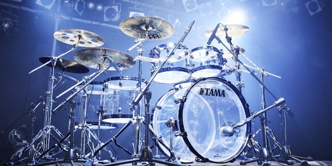 Tama Mba52rzbns-ci Starclassic Mirage 22 - 5 FÛts - Crystal Ice - Standard drum kit - Variation 2