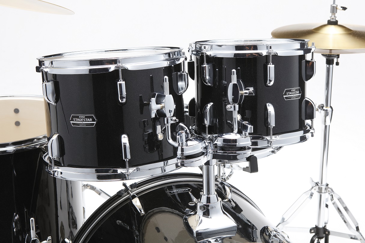 Tama Stagestar St50h5 20 Poplar Kit - Black Night Sparkle - Strage drum-kit - Variation 1