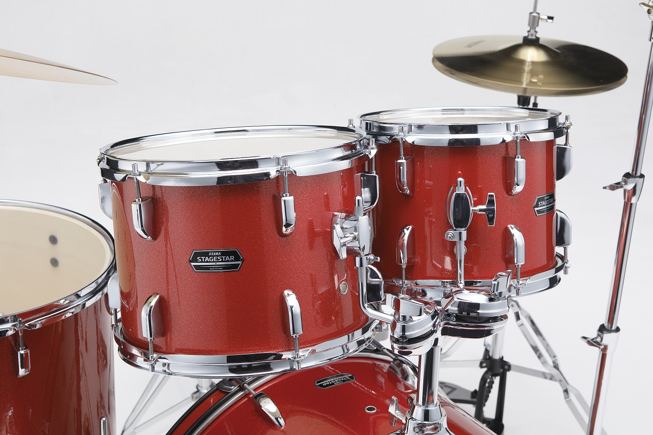 Tama Stagestar St50h5 20 Poplar Kit - Candy Red Sparkle - Strage drum-kit - Variation 1