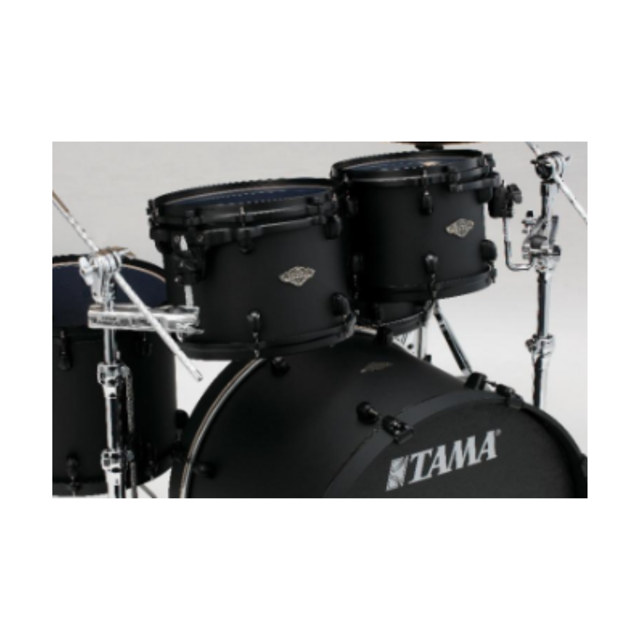 Tama Starclassic Performer Limited Ed. Blacked Out Black - 5 FÛts - Fat Black - Rock drum kit - Variation 1
