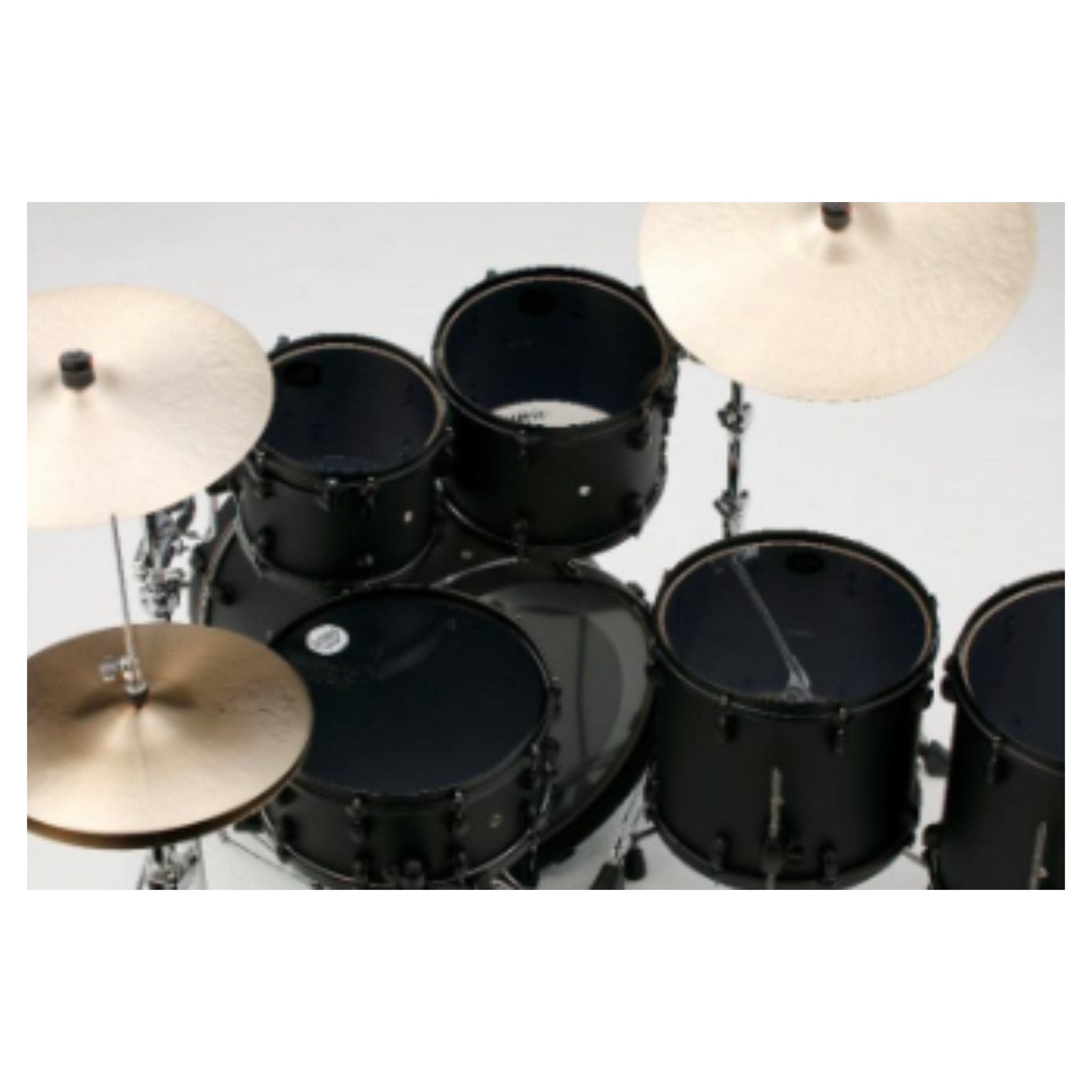 Tama Starclassic Performer Limited Ed. Blacked Out Black - 5 FÛts - Fat Black - Rock drum kit - Variation 2