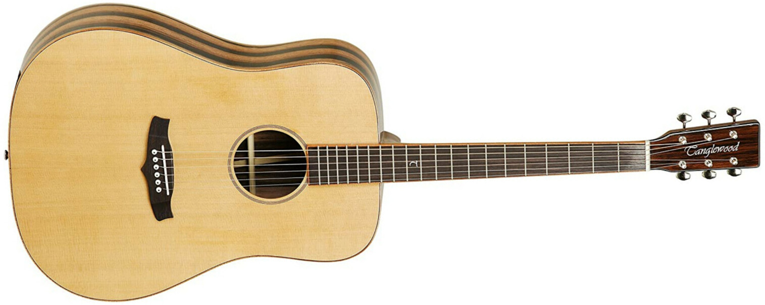 Tanglewood Twjd - Naturel - Acoustic guitar & electro - Main picture