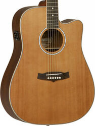 Folk guitar Tanglewood TW28 CSN CE Evolution V - Natural satin