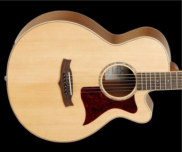 Tanglewood Tw145 Ss Ce Premier Super Folk 000 Cw Epicea Acajou - Natural Satin - Acoustic guitar & electro - Variation 2