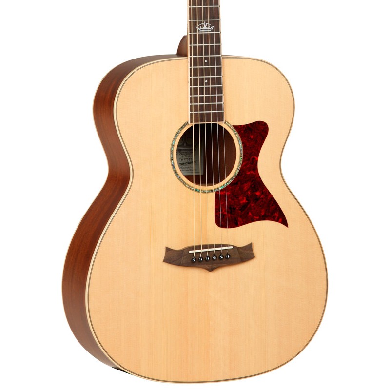 Tanglewood Tw170 Ss Premier Om Epicea Acajou - Natural Satin - Acoustic guitar & electro - Variation 2