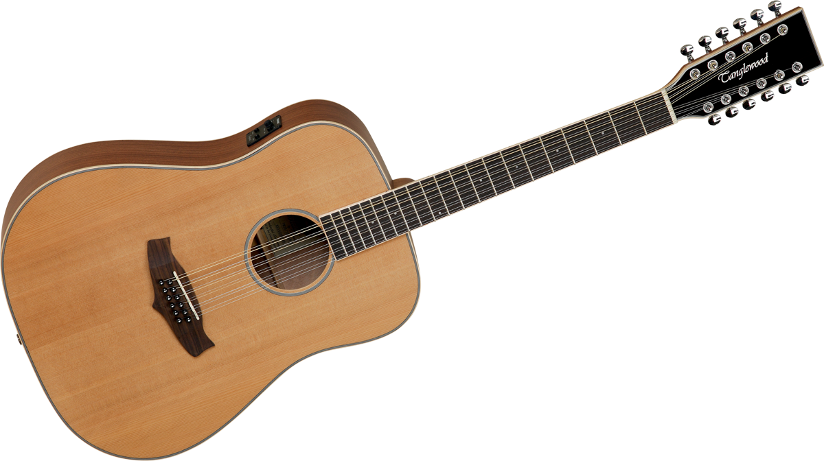 Tanglewood Tw28/12 Cln E Evolution V Dreadnought 12c Cedre Acajou - Naturel Satin - Acoustic guitar & electro - Variation 3