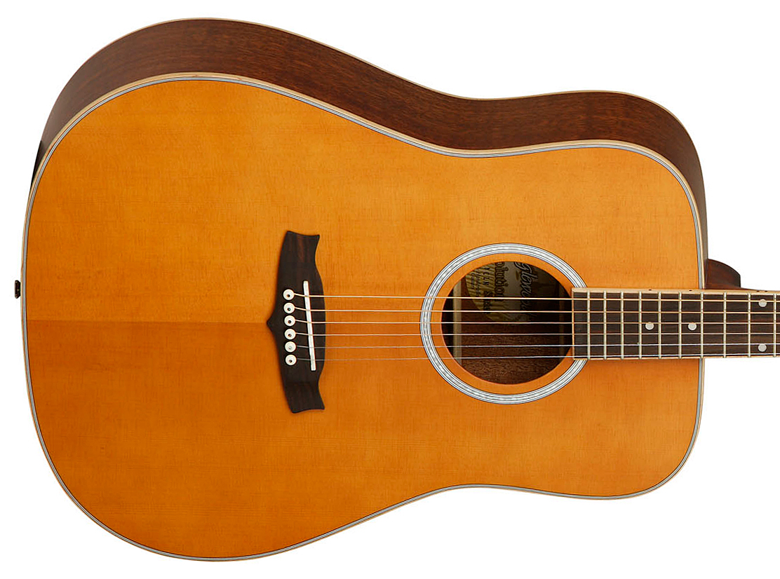 Tanglewood Tw28 Cln Evolution V Dreadnought Cedre Acajou - Natural Satin - Acoustic guitar & electro - Variation 2