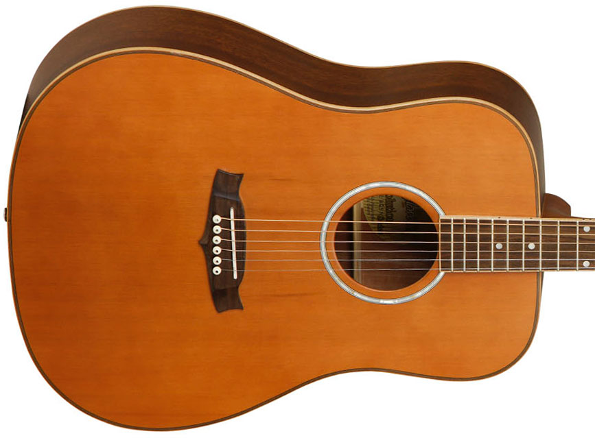 Tanglewood Tw28 Csn Evolution Dreadnought Cedre Acajou - Natural - Acoustic guitar & electro - Variation 2