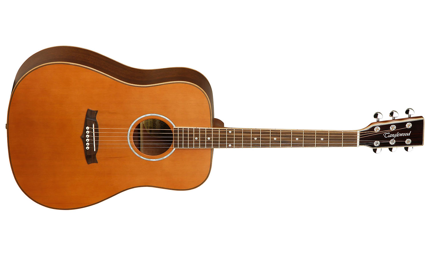 Tanglewood Tw28 Csn Evolution Dreadnought Cedre Acajou - Natural - Acoustic guitar & electro - Variation 1