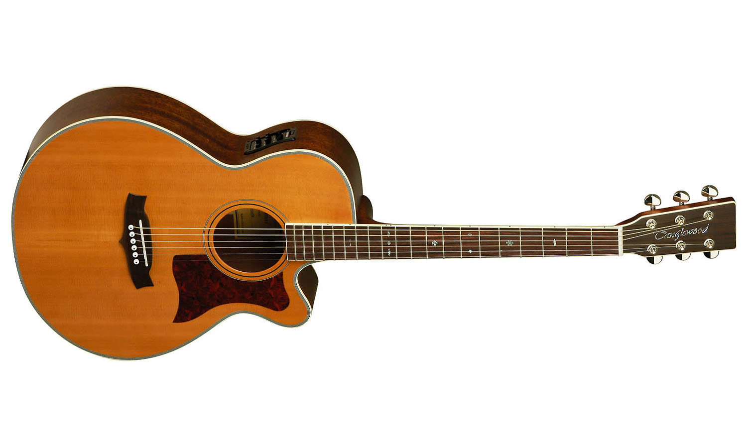 Tanglewood Tw45 Ns E Sundance Super Folk 000 Cw Cedre Acajou - Natural Satin - Electro acoustic guitar - Variation 1