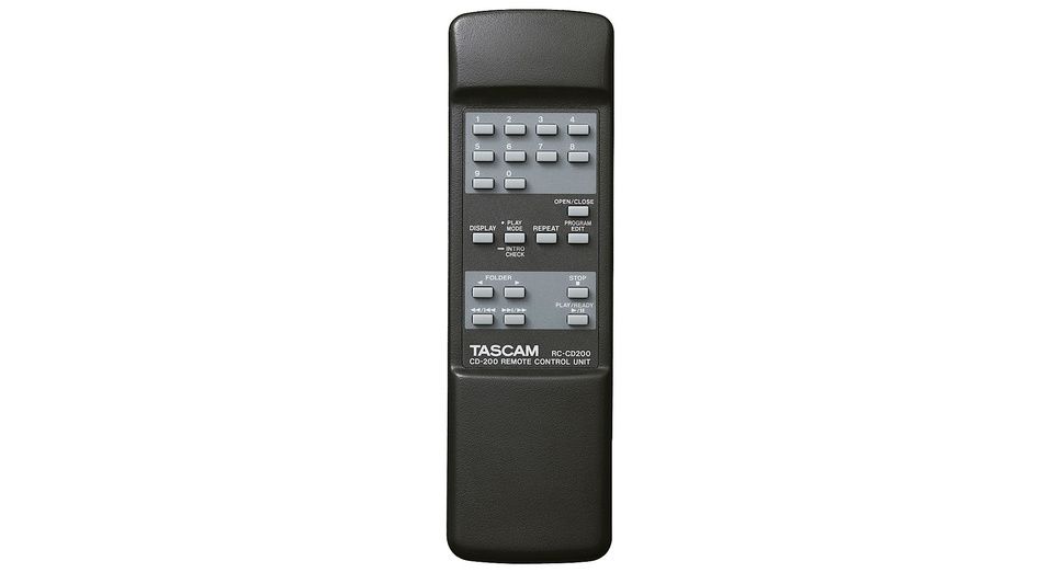 Tascam Cd200 - CD Recorder in rack - Variation 1